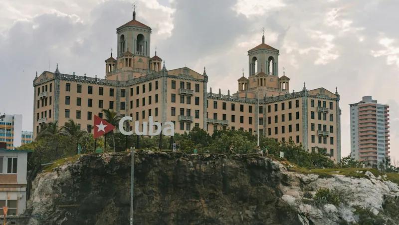 Emblematic Hotel Nacional in Havana, Cuba